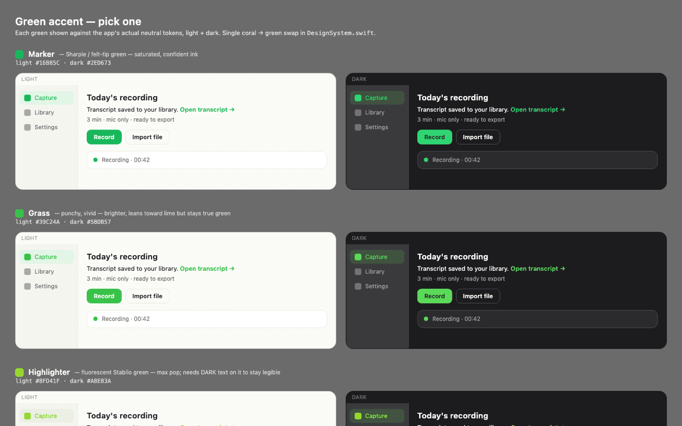 Jun 02 · Green accent trials, all rejected